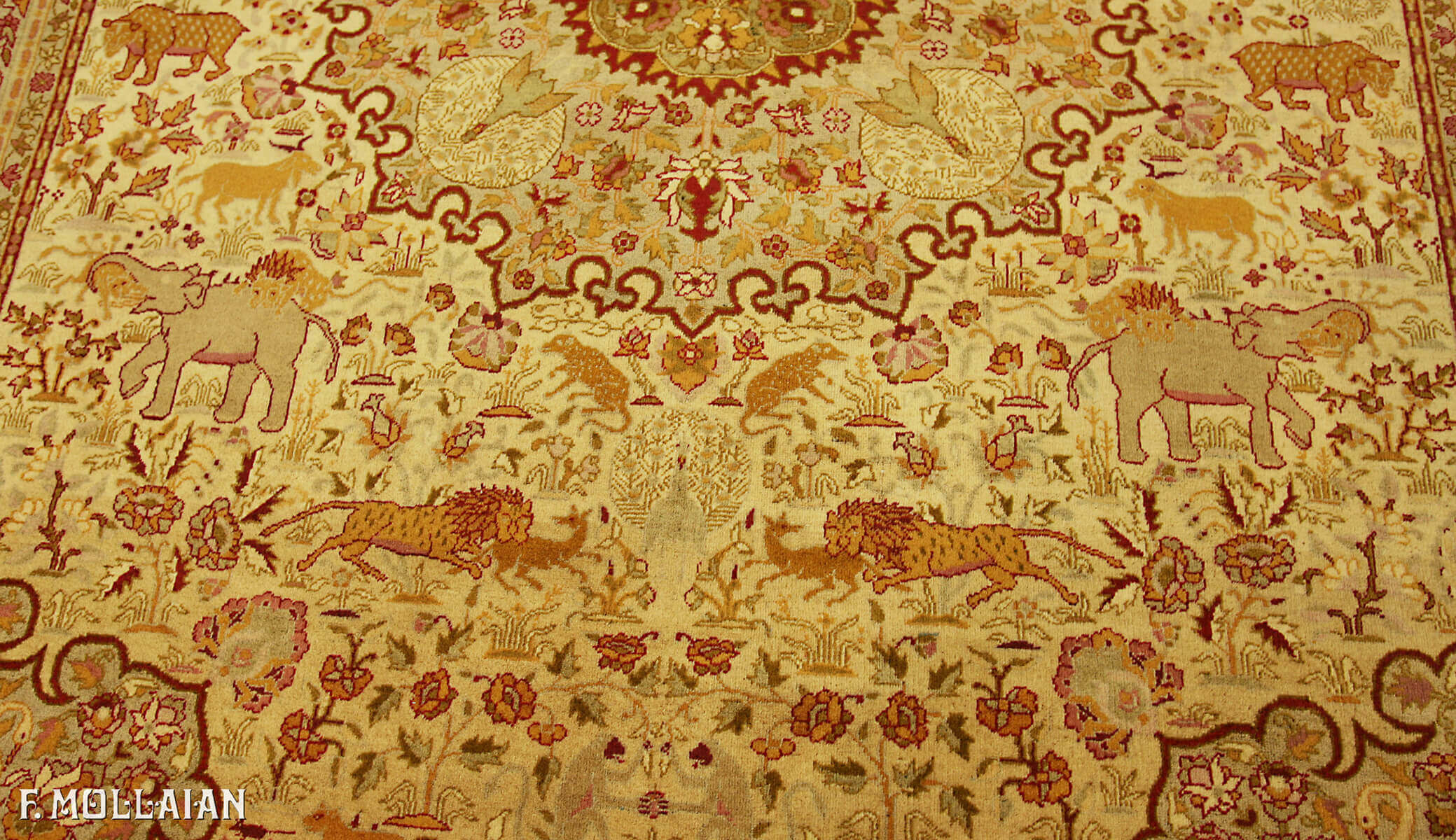 Tapis Indien Antique Amritsar n°:88741454